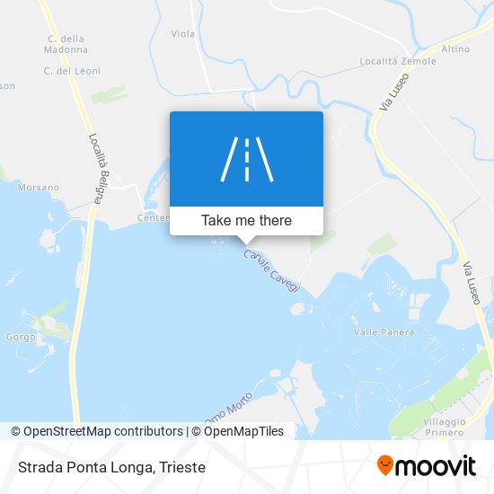 Strada Ponta Longa map