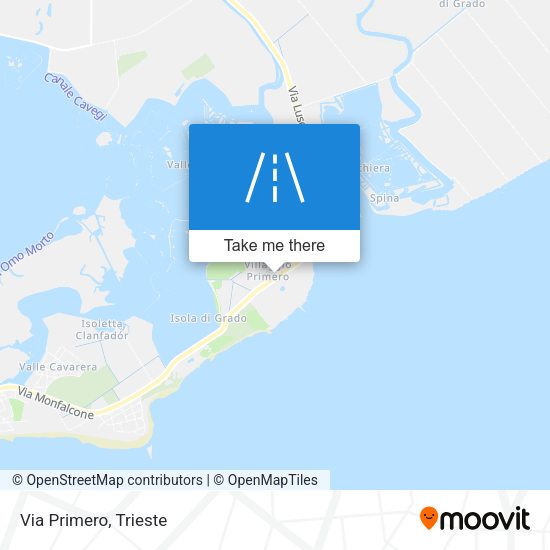 Via Primero map