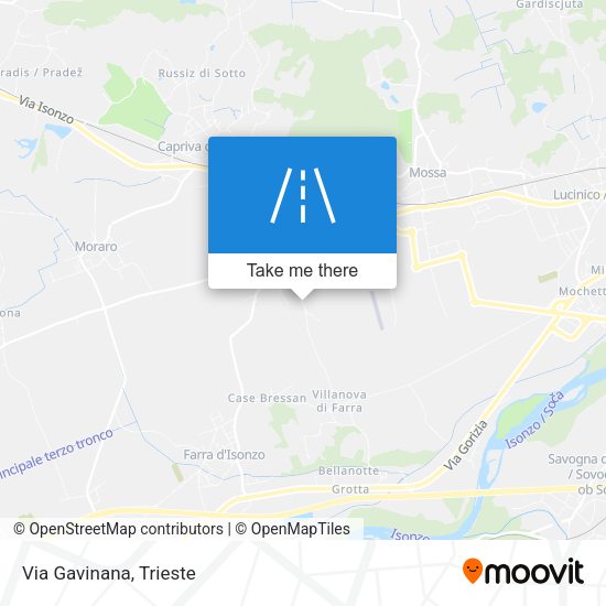 Via Gavinana map