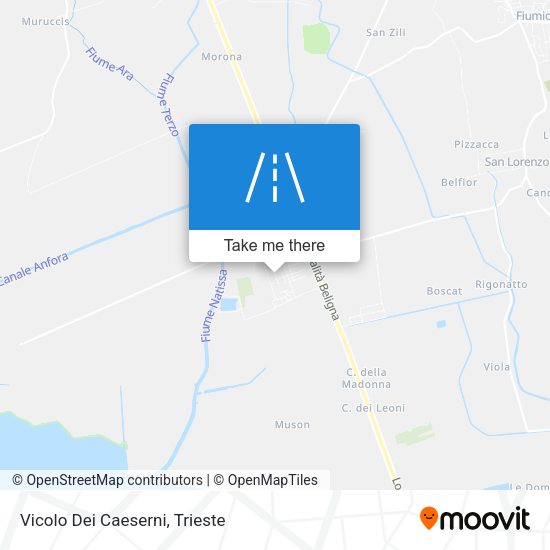 Vicolo Dei Caeserni map