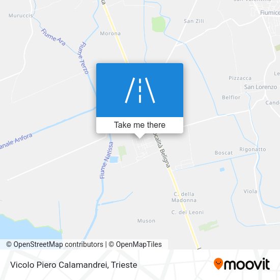 Vicolo Piero Calamandrei map