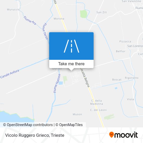 Vicolo Ruggero Grieco map