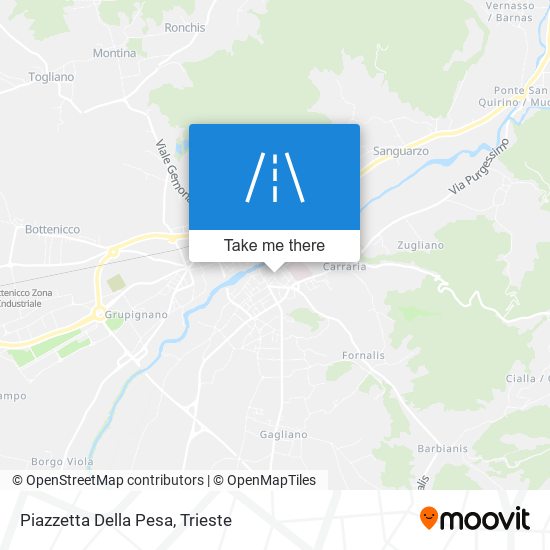 Piazzetta Della Pesa map