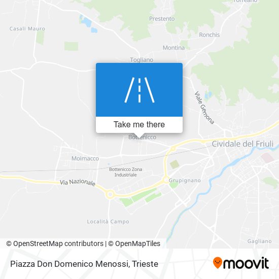 Piazza Don Domenico Menossi map