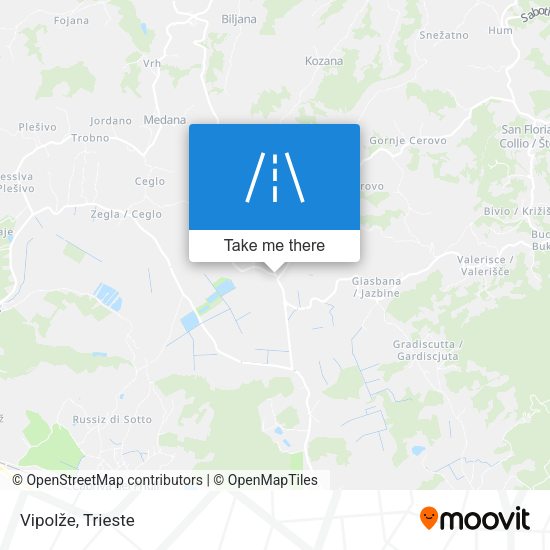 Vipolže map