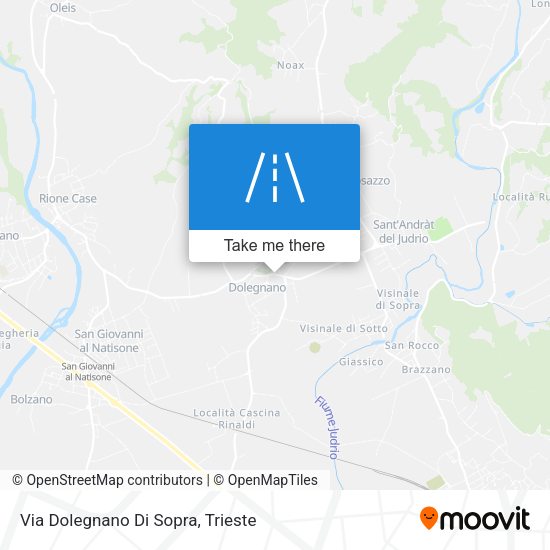 Via Dolegnano Di Sopra map