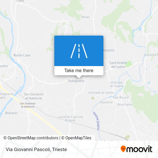 Via Giovanni Pascoli map