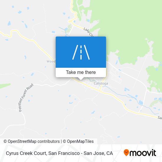 Cyrus Creek Court map