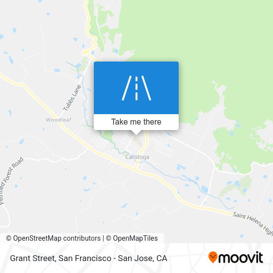 Mapa de Grant Street