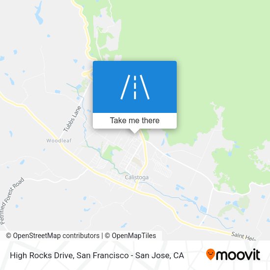 High Rocks Drive map