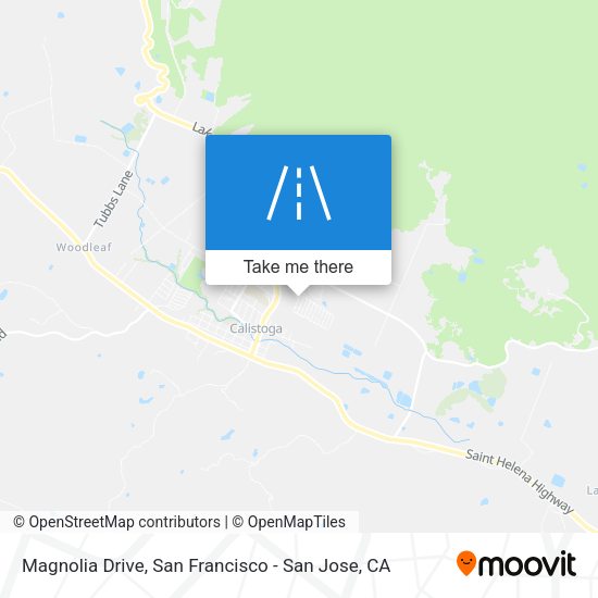 Mapa de Magnolia Drive