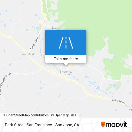 Mapa de Park Street