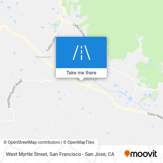 West Myrtle Street map