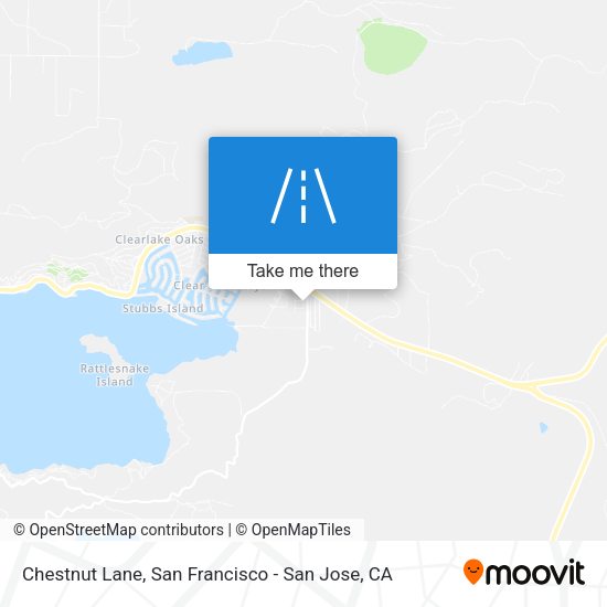 Mapa de Chestnut Lane