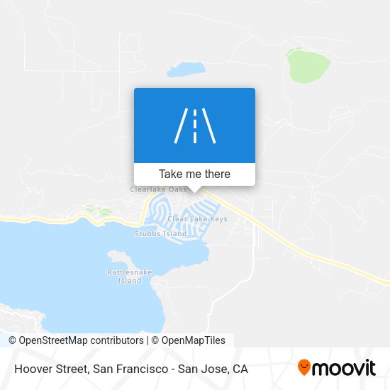 Hoover Street map