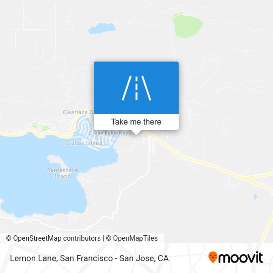 Mapa de Lemon Lane