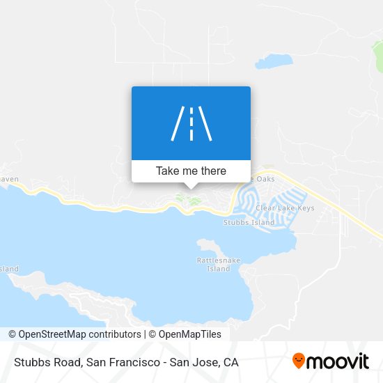 Mapa de Stubbs Road