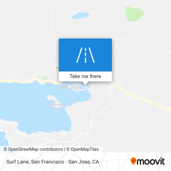 Surf Lane map