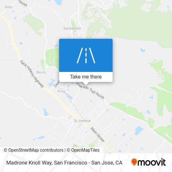 Mapa de Madrone Knoll Way