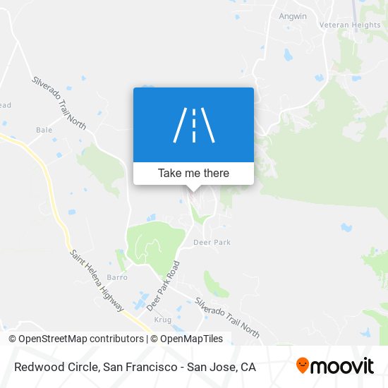 Redwood Circle map