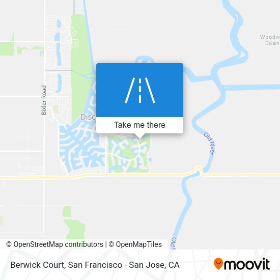 Mapa de Berwick Court