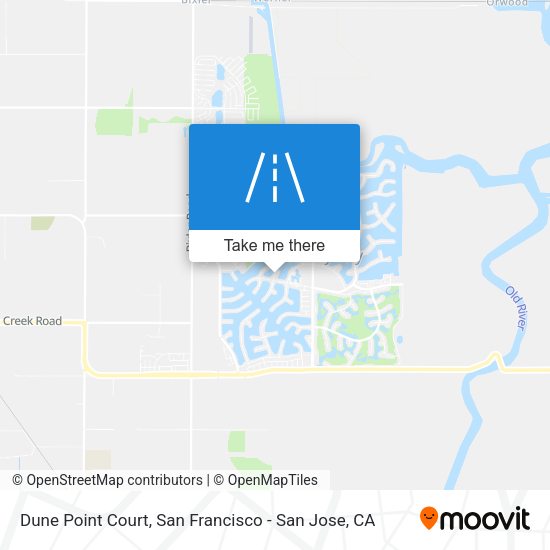 Mapa de Dune Point Court
