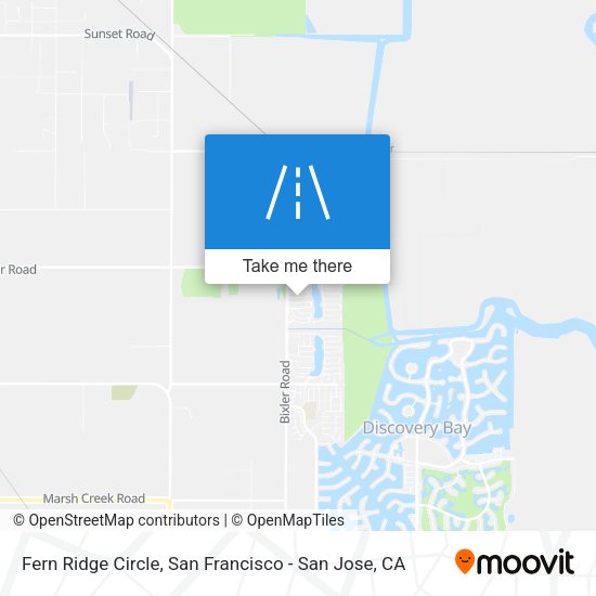 Mapa de Fern Ridge Circle