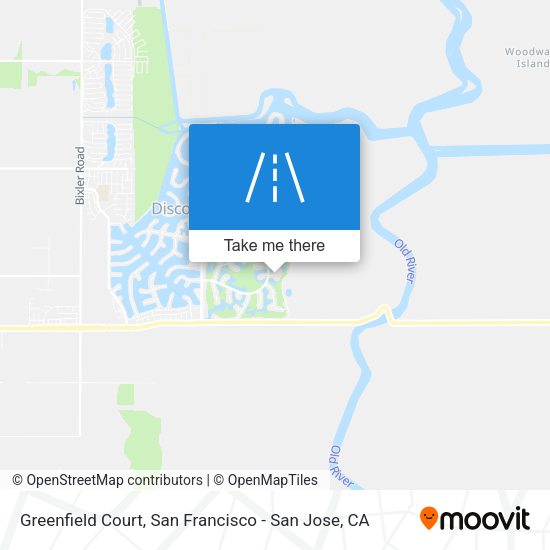 Mapa de Greenfield Court