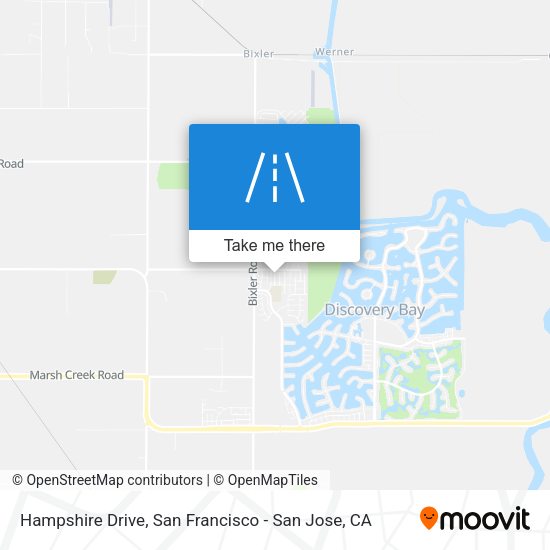 Mapa de Hampshire Drive