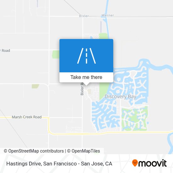 Mapa de Hastings Drive