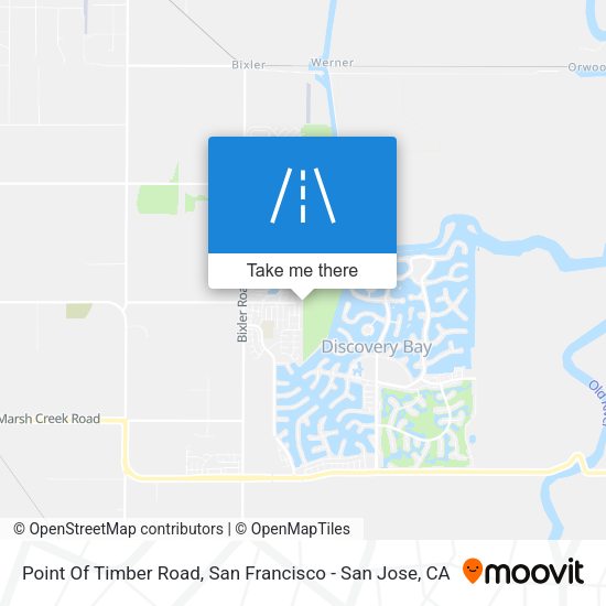Point Of Timber Road map