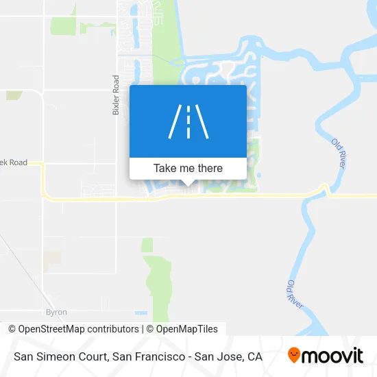 San Simeon Court map