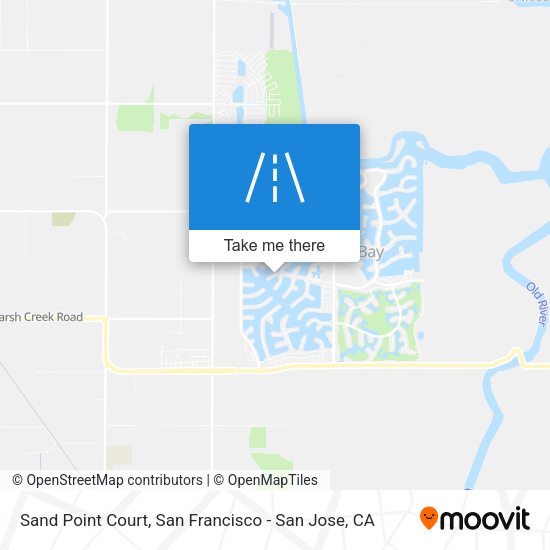 Mapa de Sand Point Court