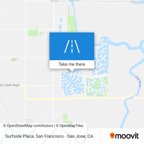 Mapa de Surfside Place