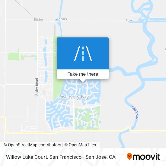 Mapa de Willow Lake Court