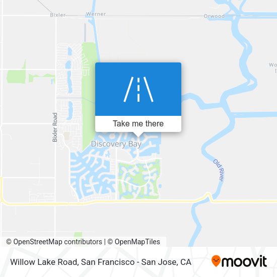 Mapa de Willow Lake Road
