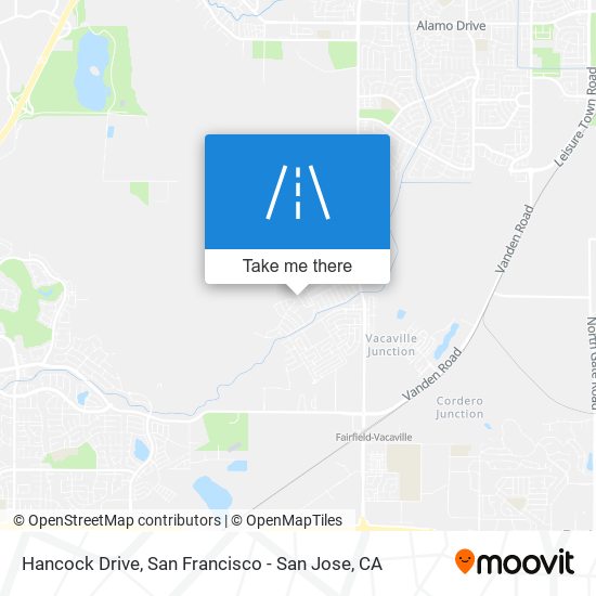 Hancock Drive map