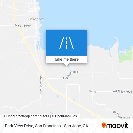 Mapa de Park View Drive