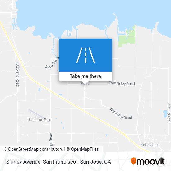 Mapa de Shirley Avenue