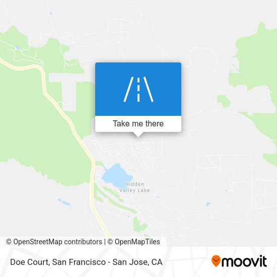 Mapa de Doe Court