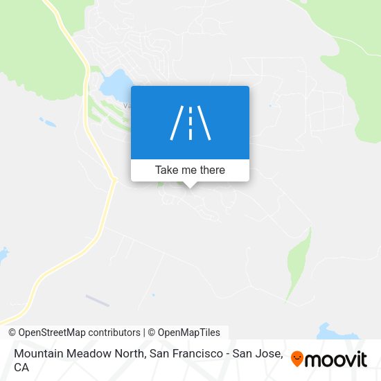 Mountain Meadow North map