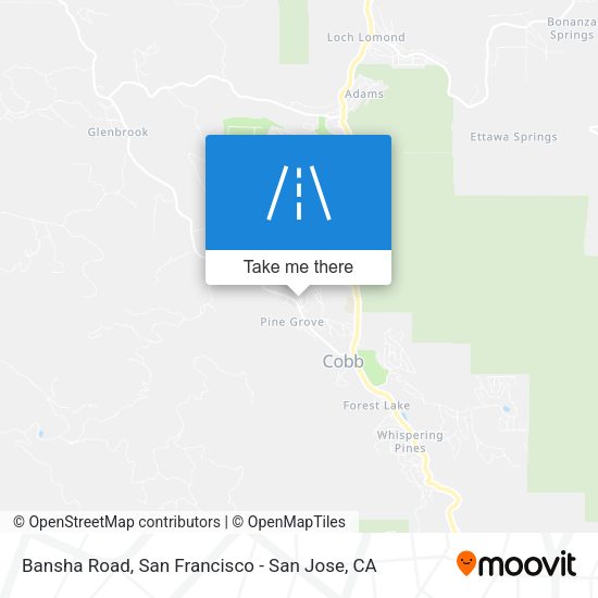 Mapa de Bansha Road