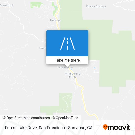Forest Lake Drive map
