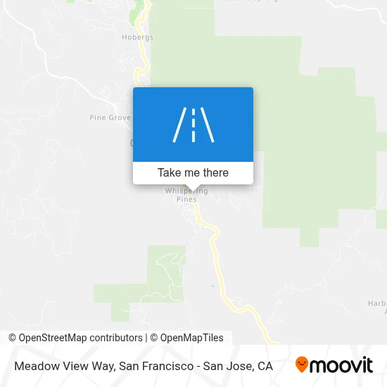 Meadow View Way map