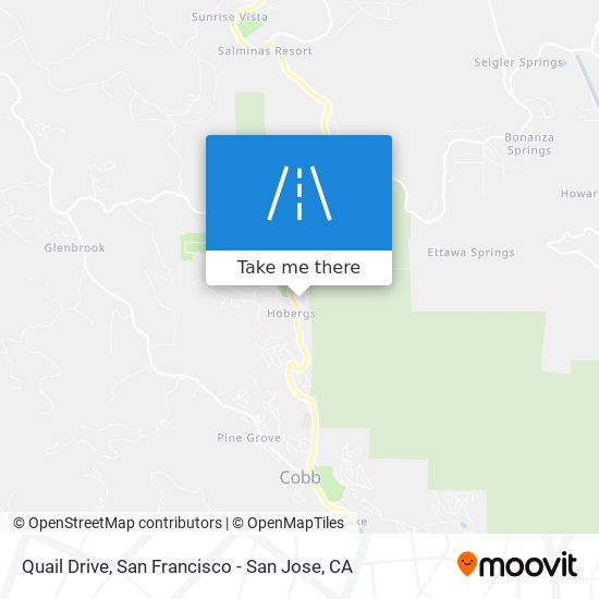 Quail Drive map