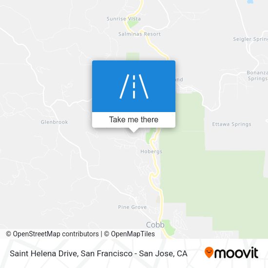 Saint Helena Drive map