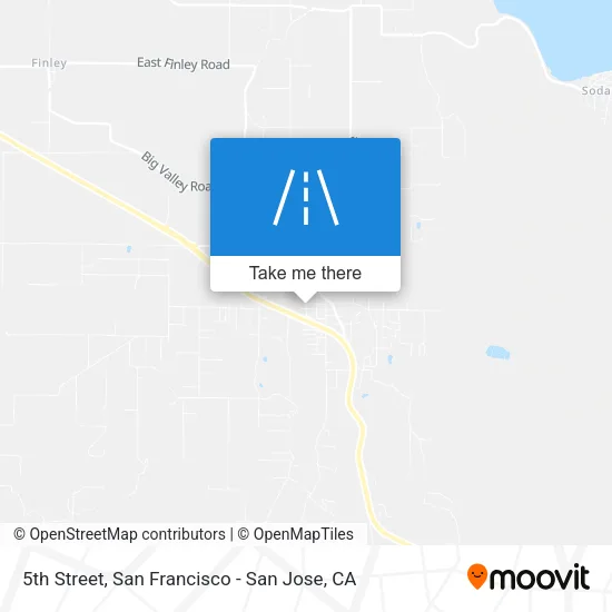 5th Street map