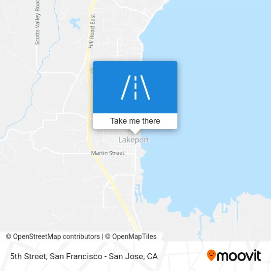5th Street map