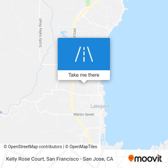 Mapa de Kelly Rose Court