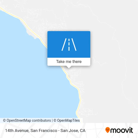 14th Avenue map